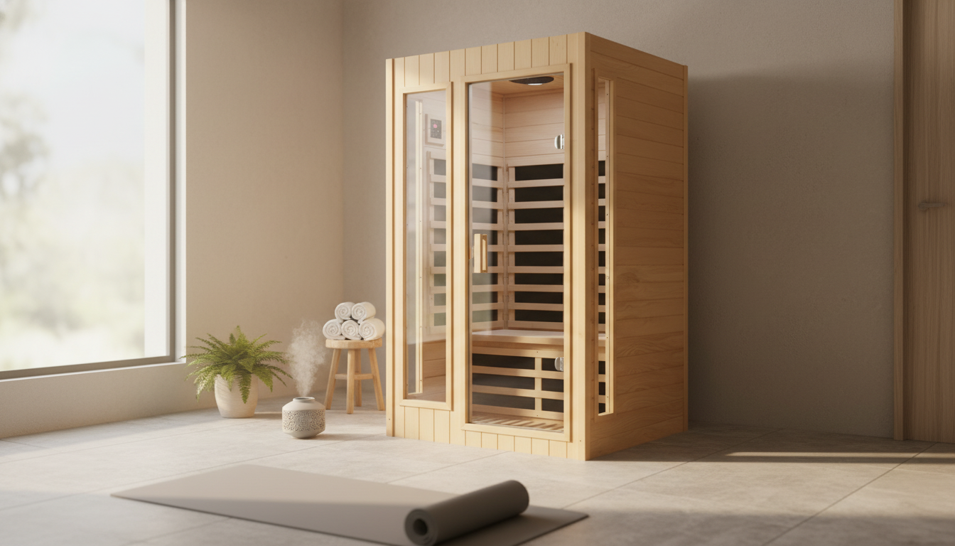 2-Person Infrared Sauna Guide: Low EMF, Bluetooth, Hemlock