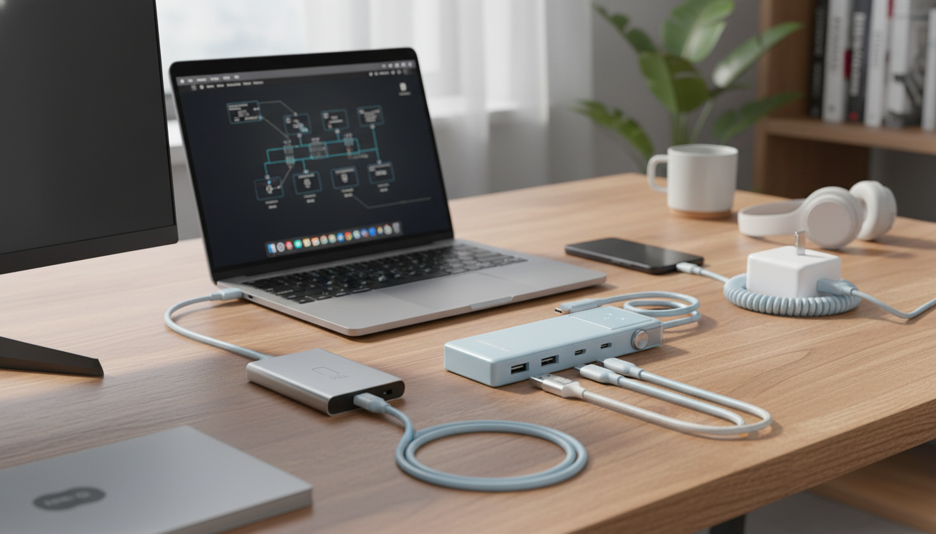 6-in-1 USB-C Hub: 4K HDMI, 10Gbps, 100W PD Guide