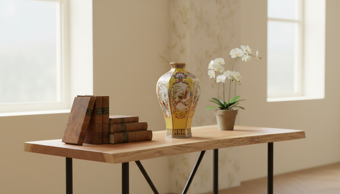 Antique Ceramic Vases: Timeless Living Room Styling