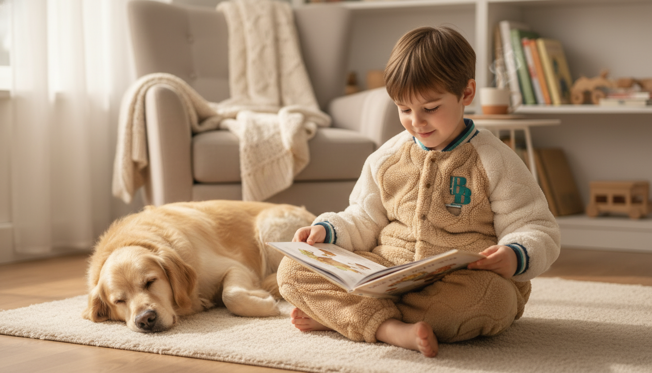 Boys’ Velvet Winter Pajamas: Fit, Warmth & Care Tips
