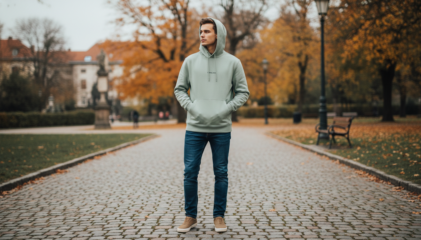 Calvin Klein Jeans Men’s Green Sweatshirt: Fit & Care