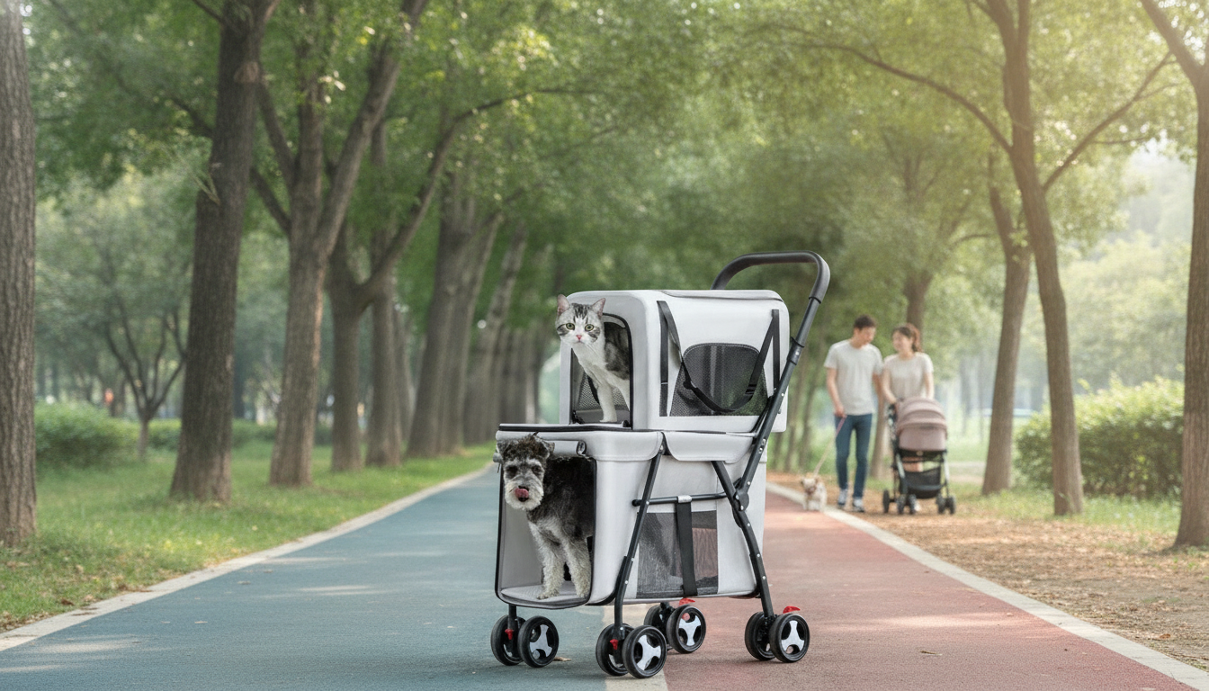 Double-Layer Pet Stroller + Carrier: Buyer's Guide