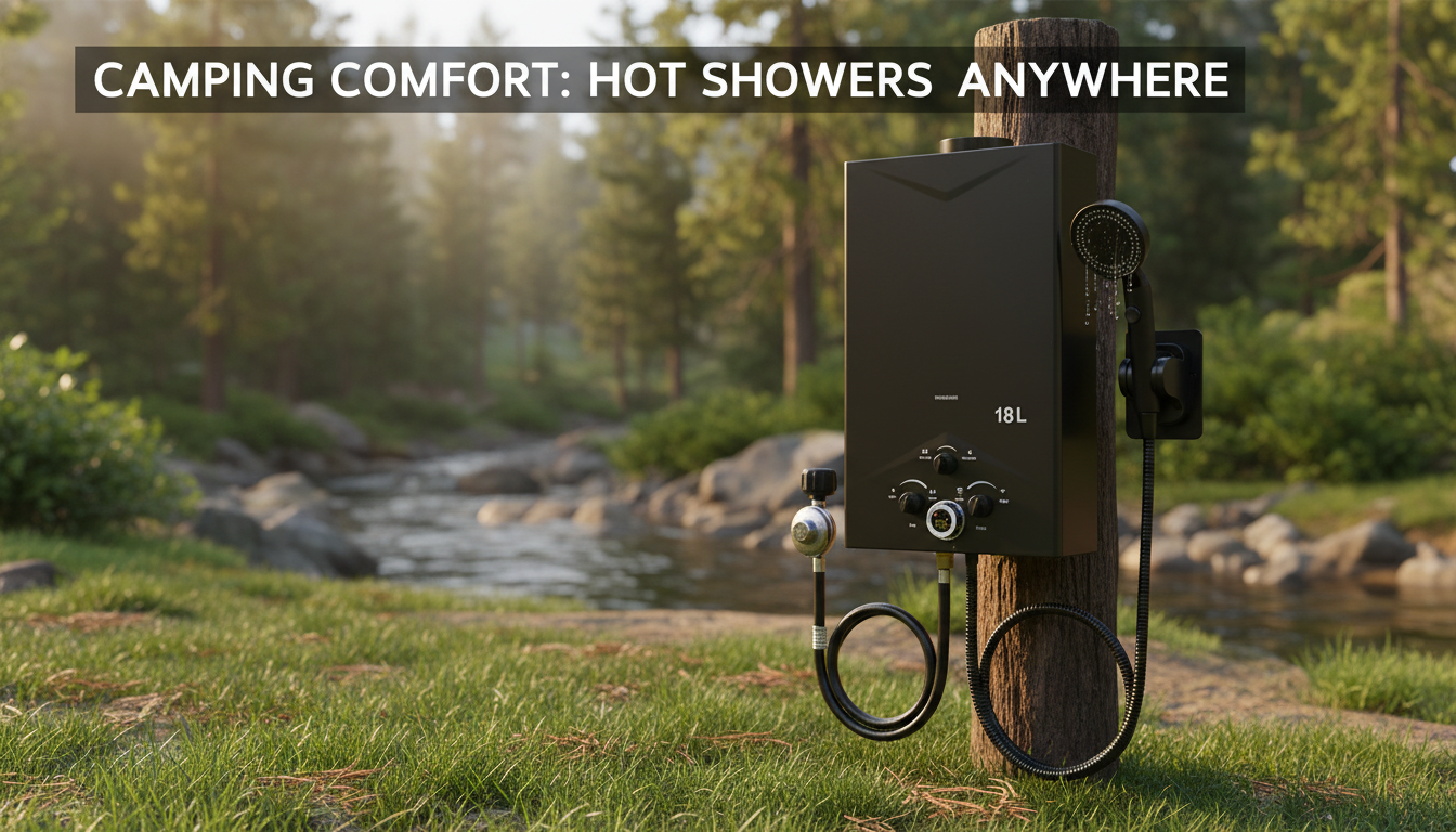 Portable Propane Tankless Water Heater: Digital Control