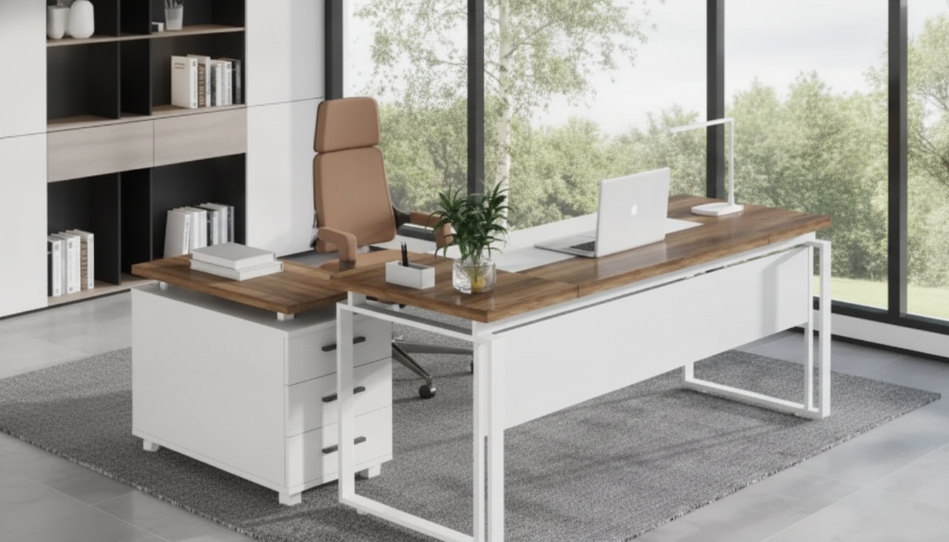 L-Shaped Desk Set Guide: Drawers, File Storage & Fit