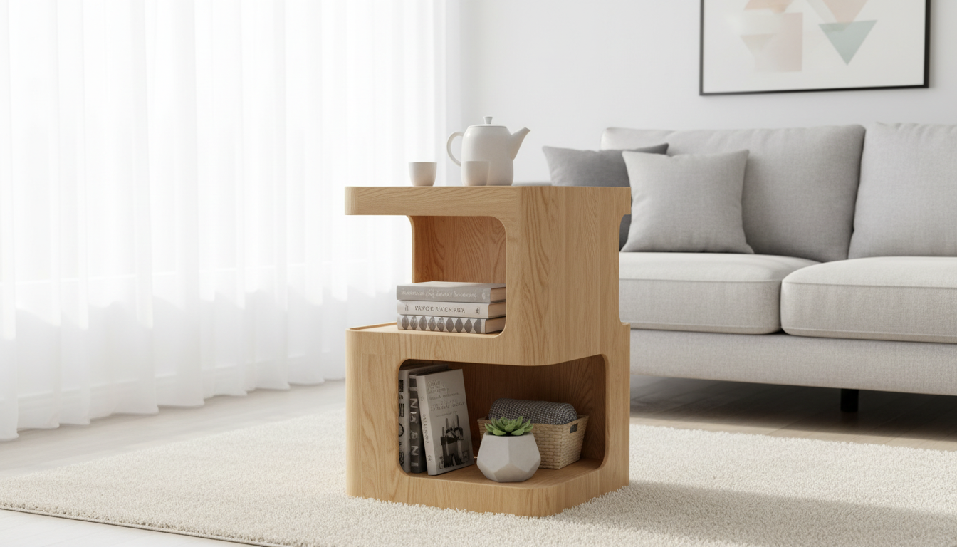 Modern Nordic Geometric Tea Table: Size, Style & Care