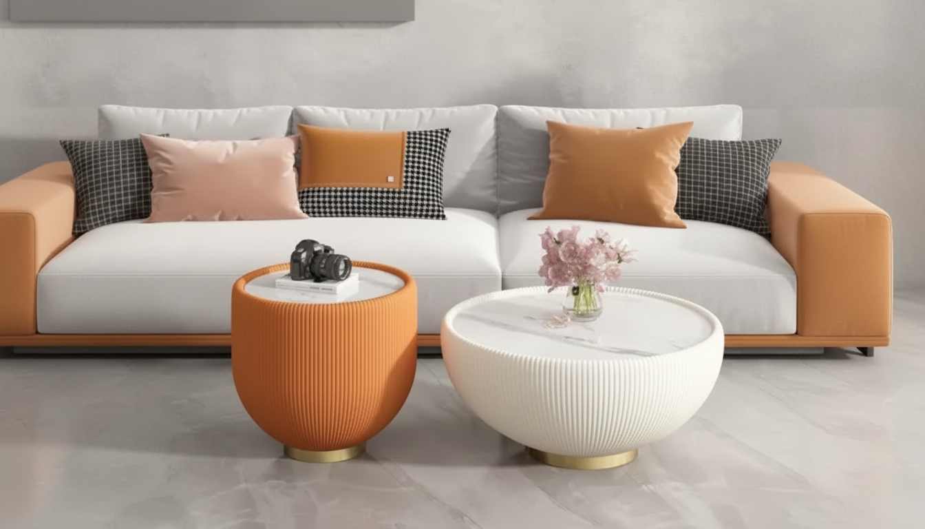Round Slate Coffee Table: Modern Living Room Guide