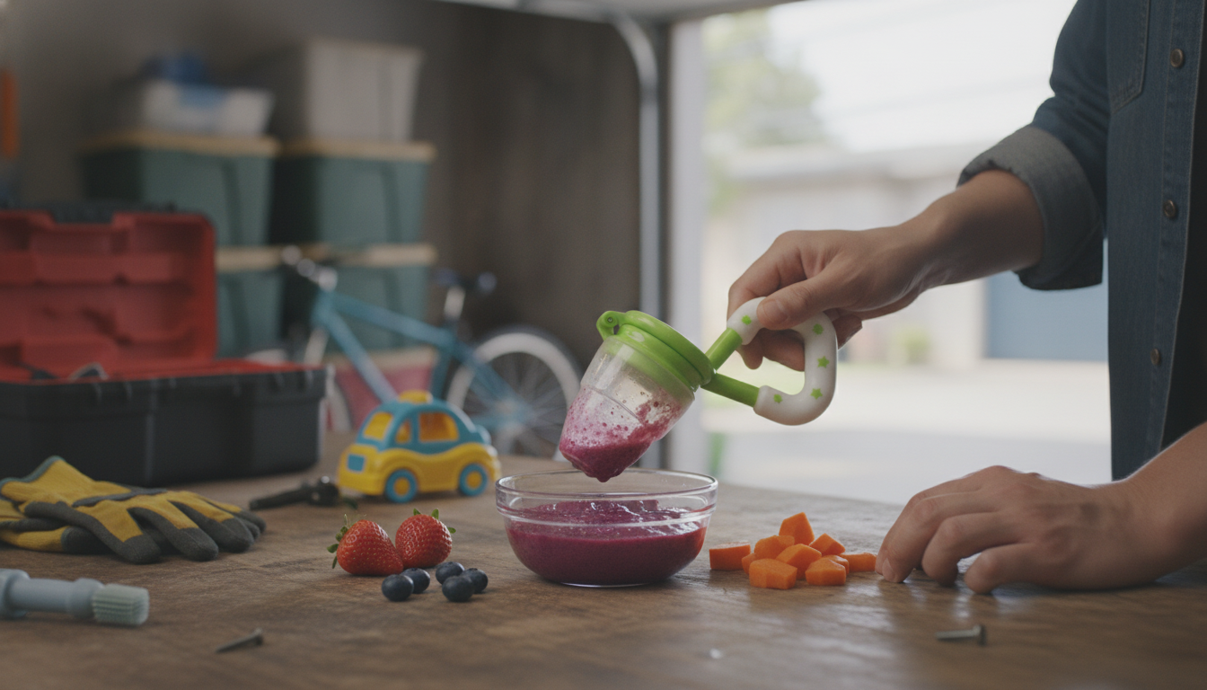 Silicone Baby Food Feeder Fillings: Safe Ideas