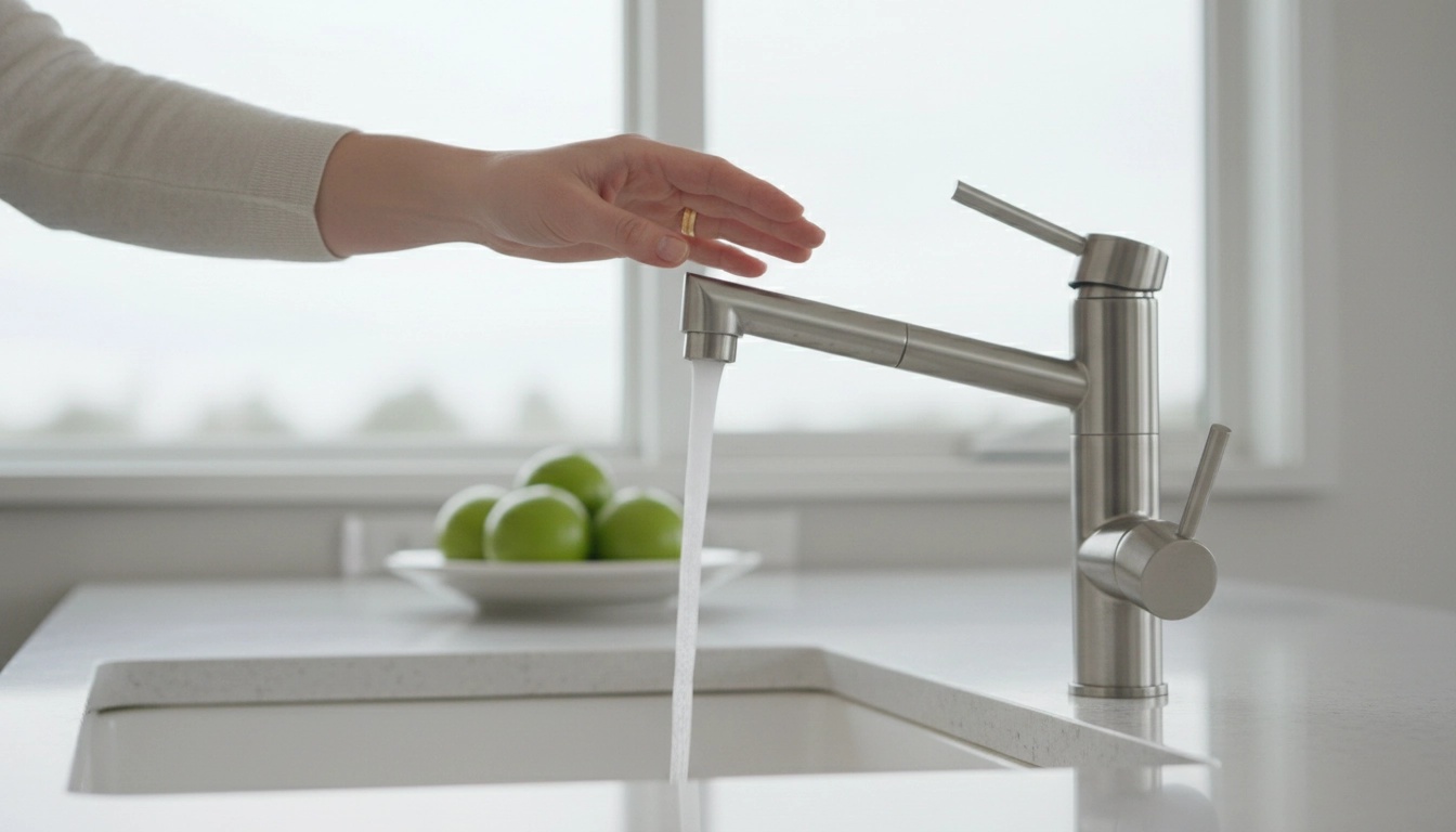 Touch Control Kitchen Faucets: How They Work