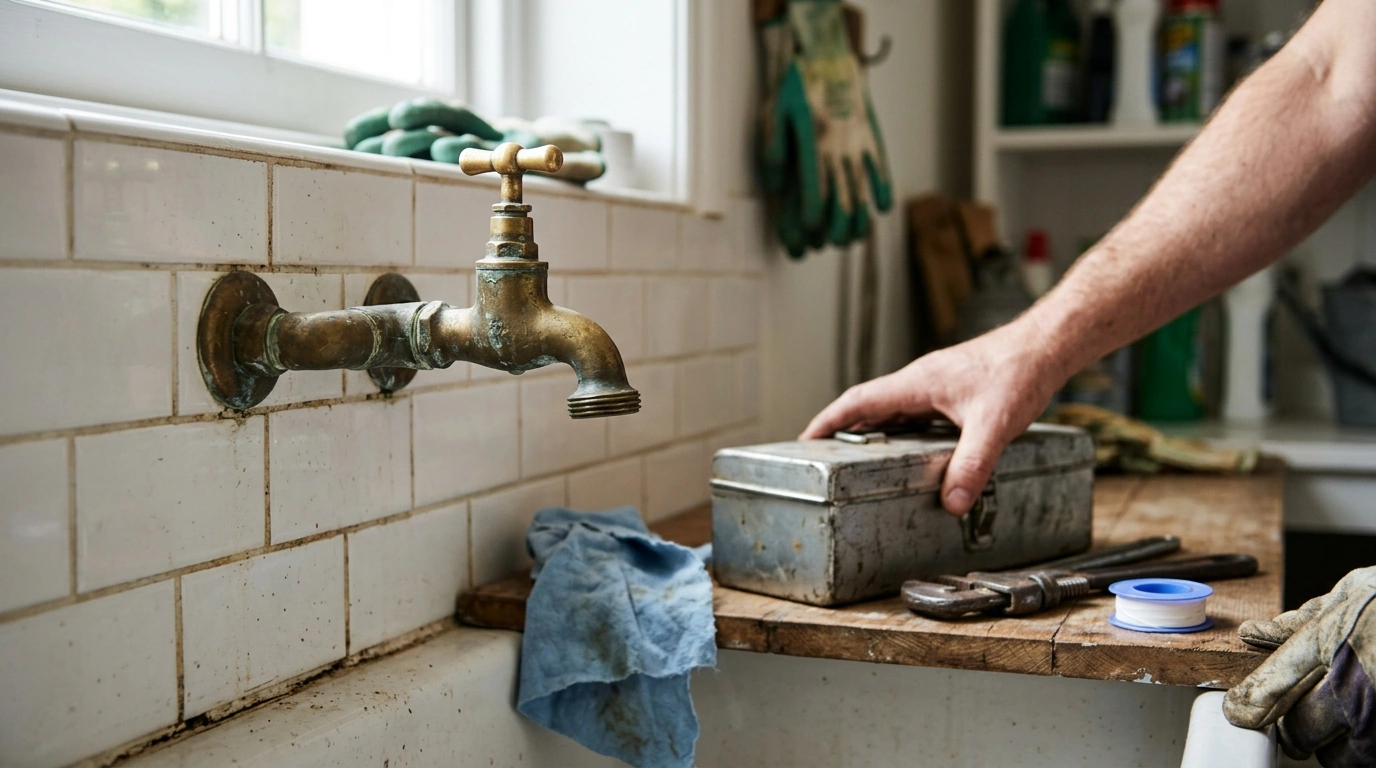 Wall Faucet Lifespan: Average Years and What Affects It