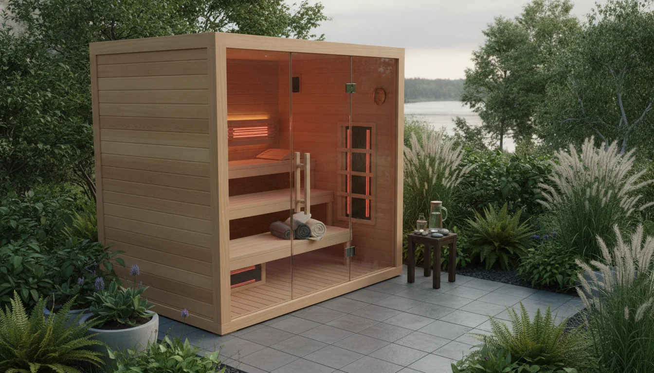 Best Outdoor Infrared Sauna: Full-Spectrum 3-Person Pick