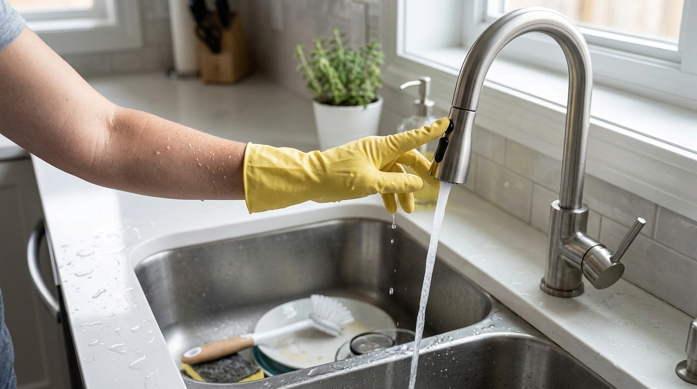 Touch Kitchen Faucets: Wet Hands & Gloves Explained