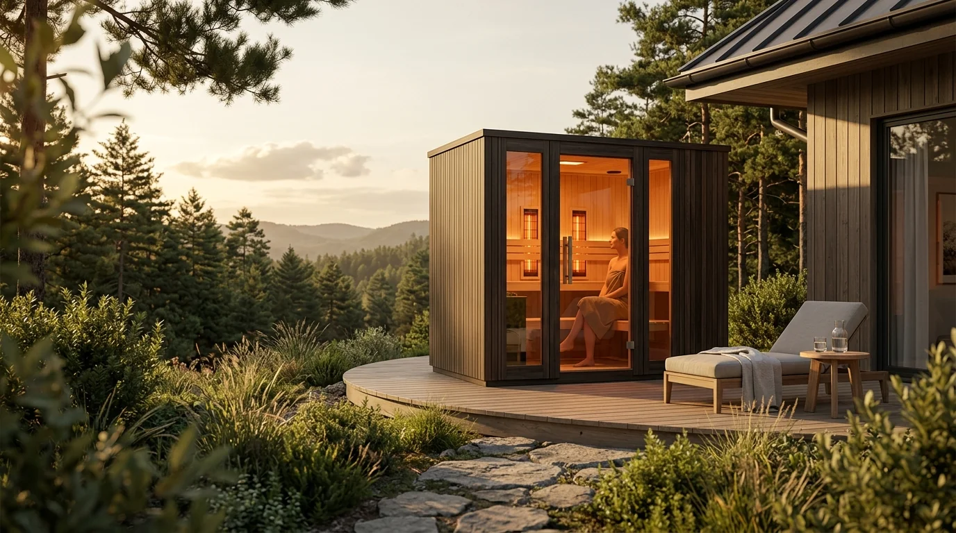 Outdoor Infrared Saunas: Real Options & What to Know
